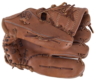 Willie Randolph Game Used, Signed & Inscribed New York Yankees Era Wilson Pro Model Fielding Glove (Randolph LOA)